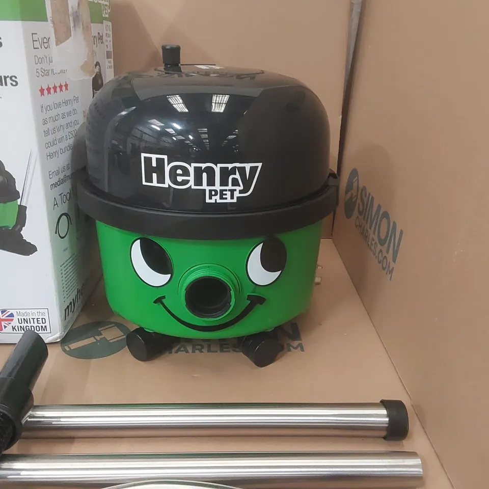 BOXED HENRY PET 200-11 CYLINDER VACUUM CLEANER