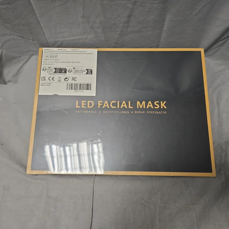 BOXED AND SEALED VHIPU FM-01 LED FACIAL MASK – SKIN REJUVENATION DEVICE
