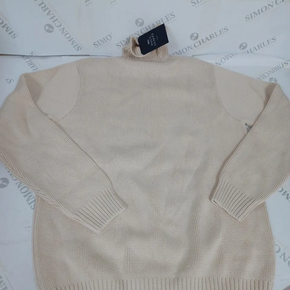 PAUL JAMES TURTLE NECK SWEATER SIZE M 