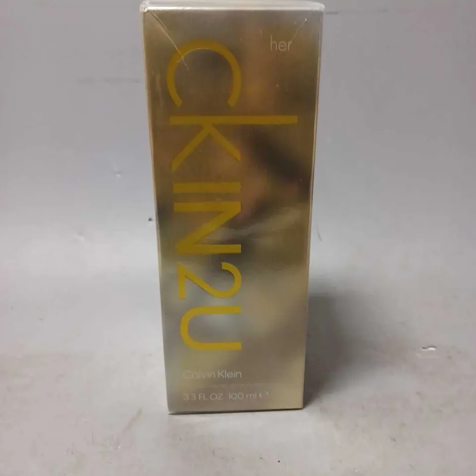 BOXED AND SEALED CALVIN KLEIN CKIN2U HER EAU DE TOILETTE 100ML