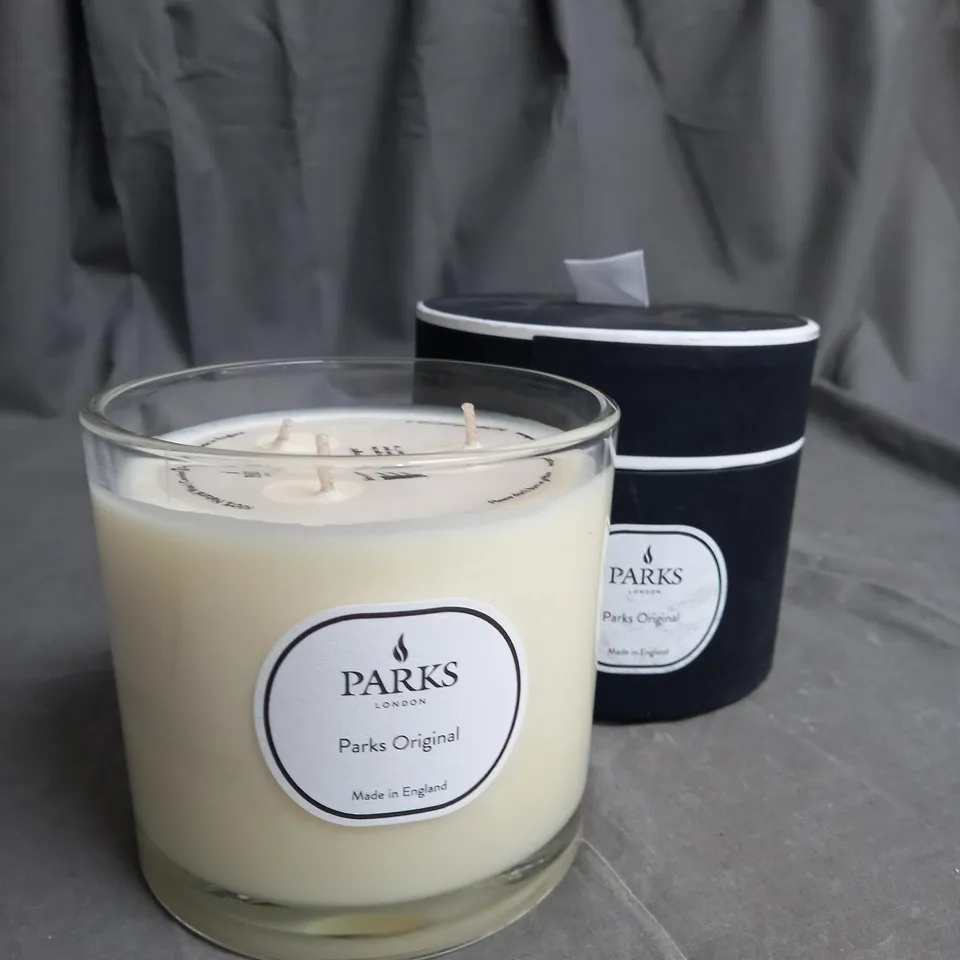 PARKS LONDON ORIGINAL CANDLE, 3 WICK 380G