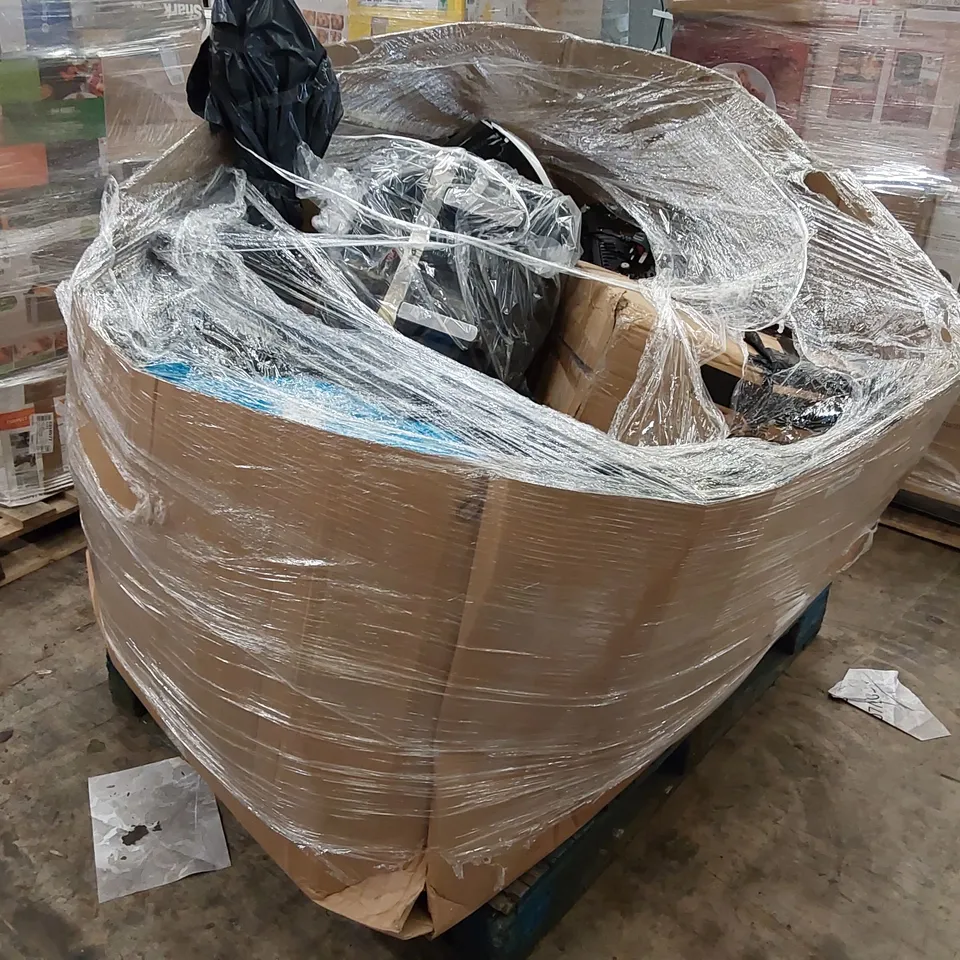 PALLET OF APPROXIMATELY 16 UNPROCESSED RAW RETURN HOUSEHOLD AND ELECTRICAL GOODS TO INCLUDE;