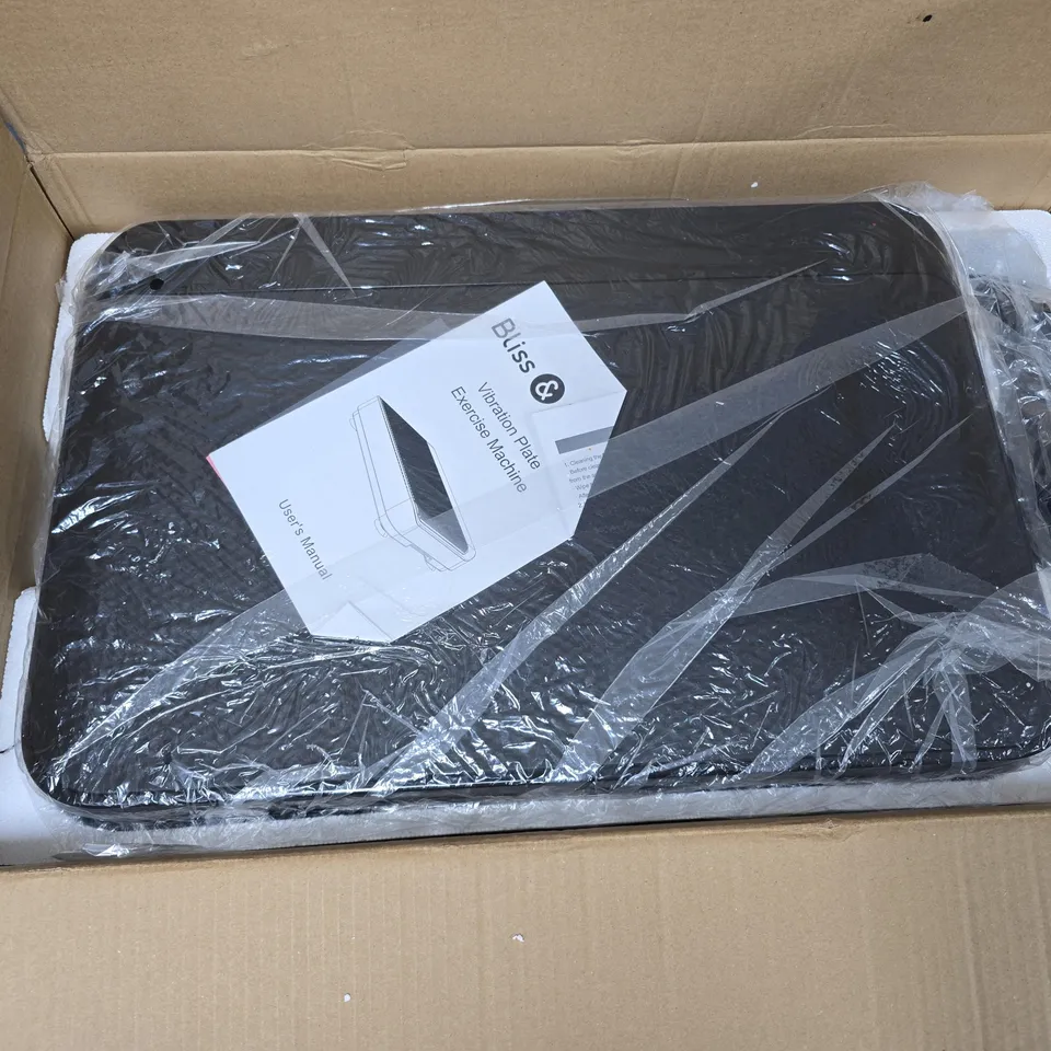 BOXED BLISS & BEYOND VIBRATION PLATE EXERCISE MACHINE