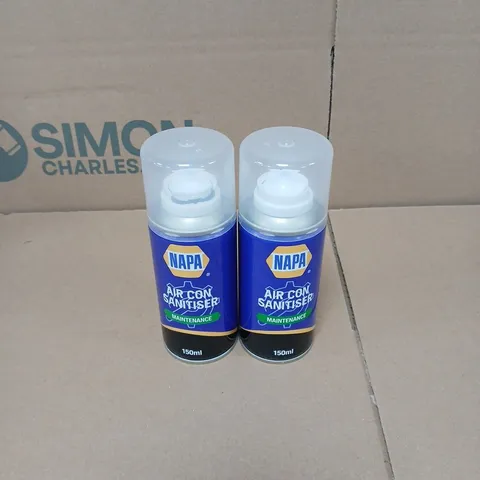 12 X NAPA AIR CON SANITISER 150ML BOXED