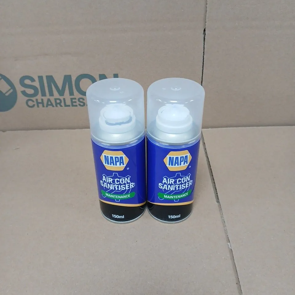 12 X NAPA AIR CON SANITISER 150ML BOXED