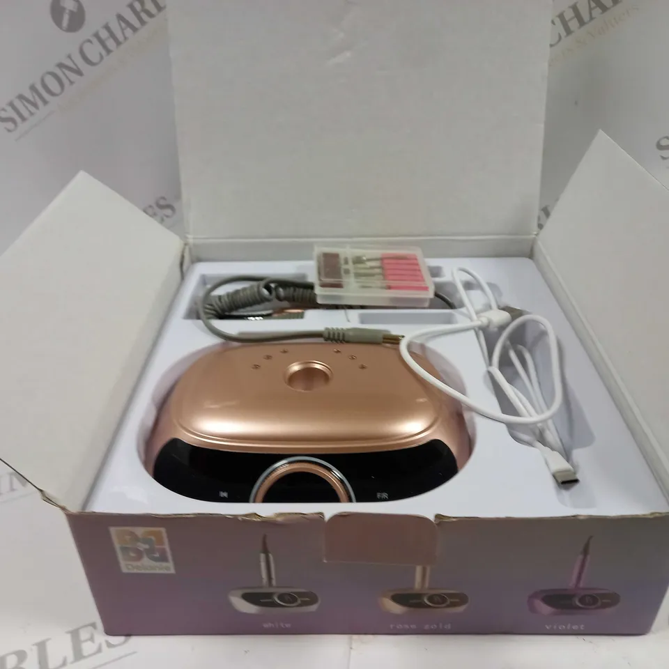 BOXED RECHARGABLE ELECTRIC NAIL DRILL MACHINE 