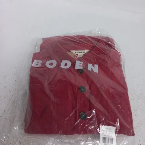 BODEN RED DRESS SHIRT – UK 10 