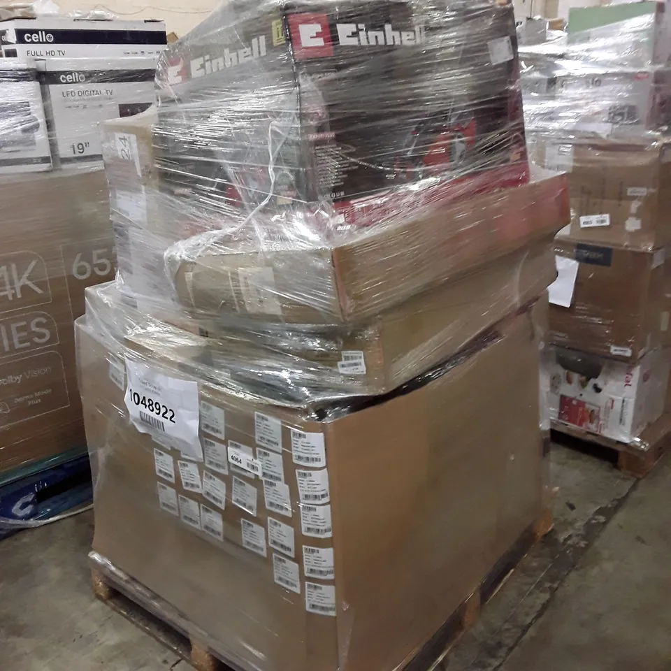 PALLET OF APPROXIMATELY 29 UNPROCESSED RAW RETURN HOUSEHOLD AND ELECTRICAL GOODS TO INCLUDE;