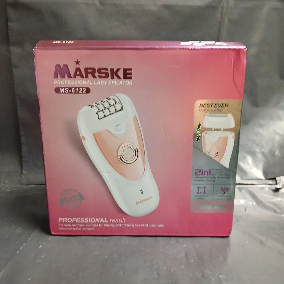 MARSKE MS-6122 PROFESSIONAL LADY EPILATOR – BOXED