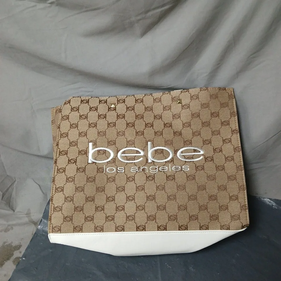 BEBE TATULLA JACQUARD LOS ANGELES TOTE
