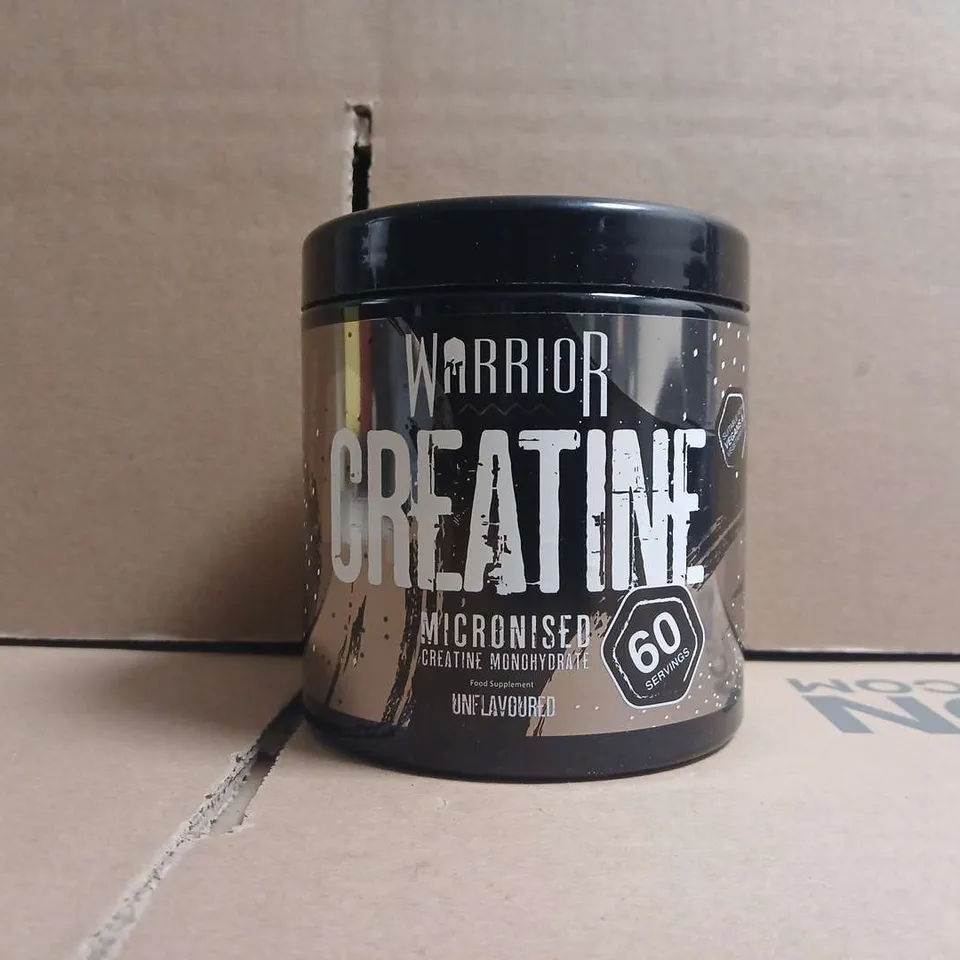 WARRIOR CREATINE - UNFLAVOURED MICRONISED CREATINE MONOHYDRATE (60 SERVINGS)
