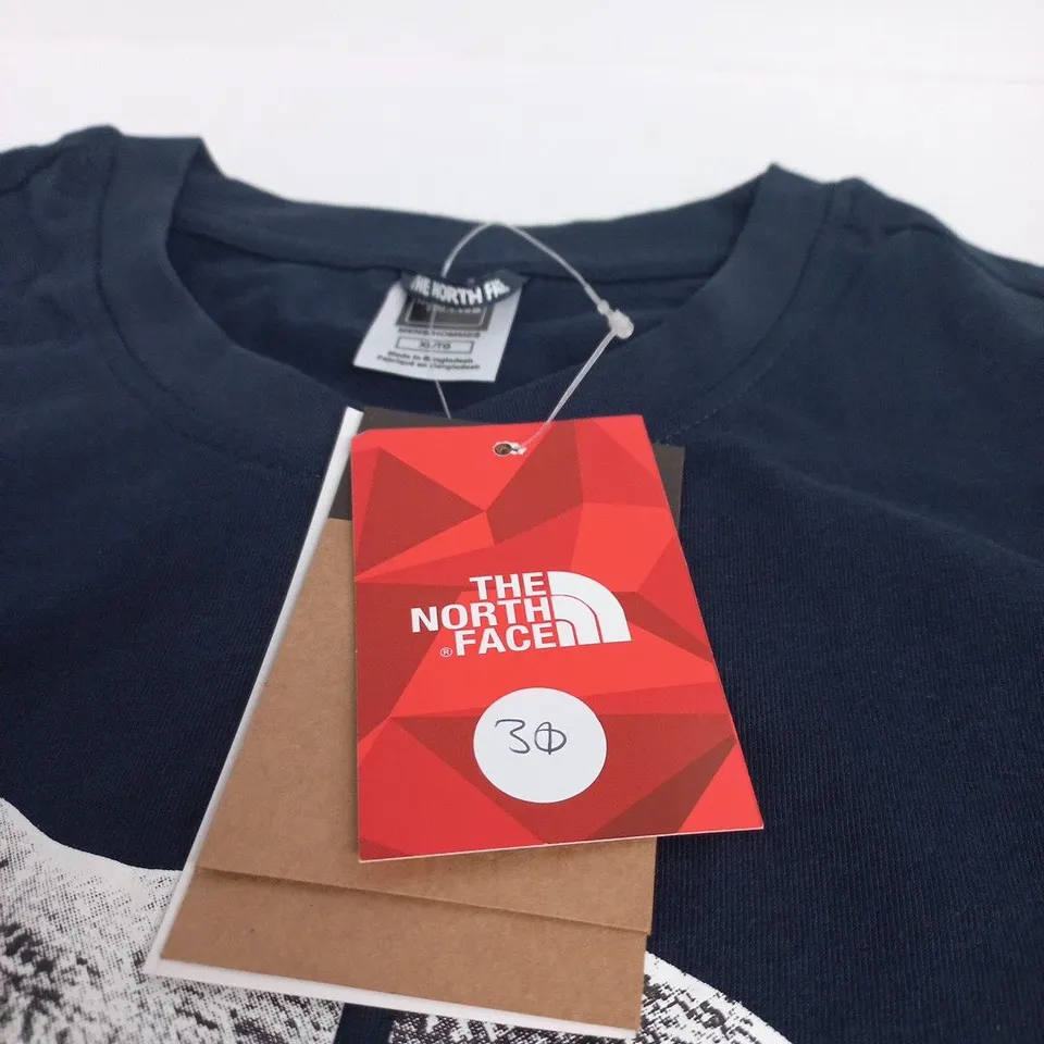 UK XL THE NORTH FACE MEN’S T-SHIRT – NAVY