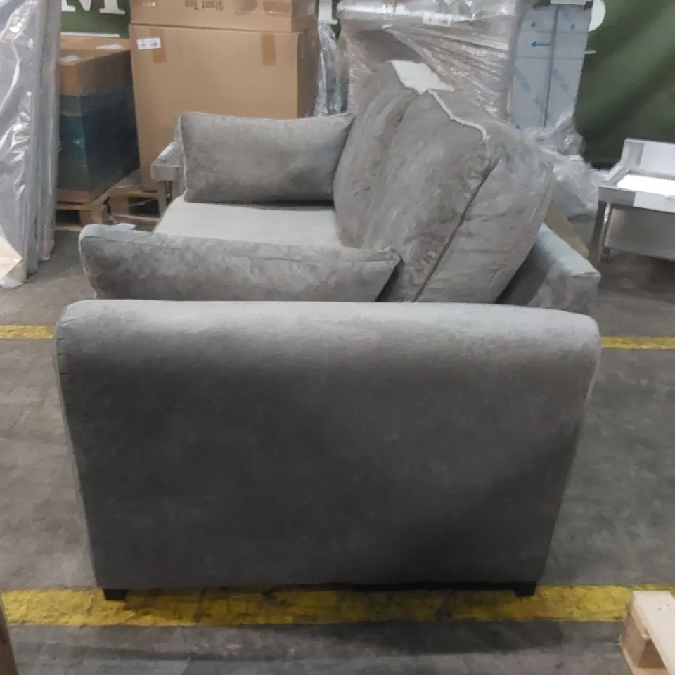 QUALITY DESIGNER PURINI 3 SEATER UPHOLSTERED MADE TO ORDER SOFA BED