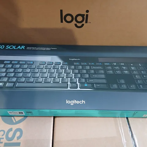 FOUR LOGITECH K750 SOLAR WIRELESS KEYBOARD – BOXED