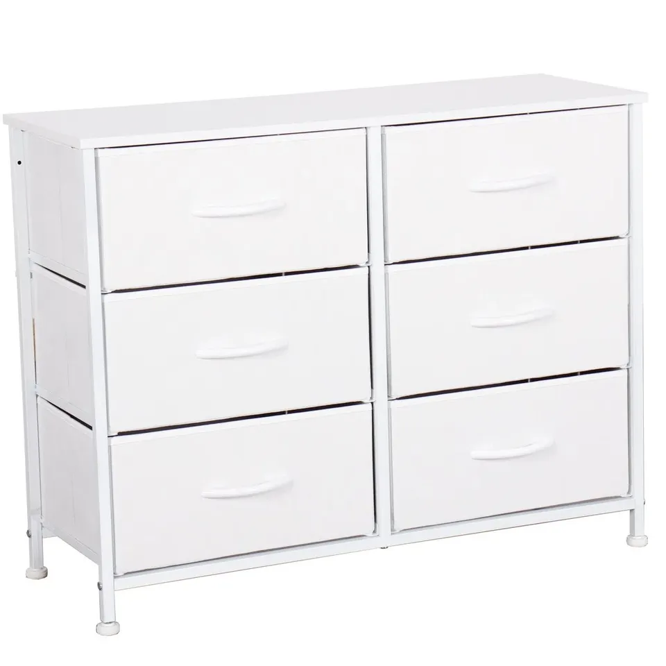 BOXED 17 STORIES 6 DRAWER CHEST OF DRAWERS