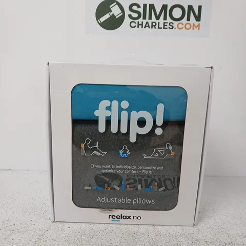 REELAX FLIP! ADJUSTABLE PILLOWS – BOXED