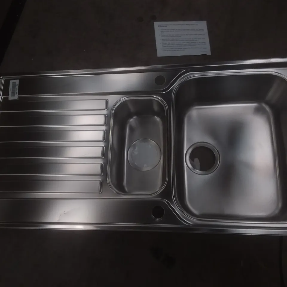 FRANKE STAINLESS STEEL SINK AND DRAINER
