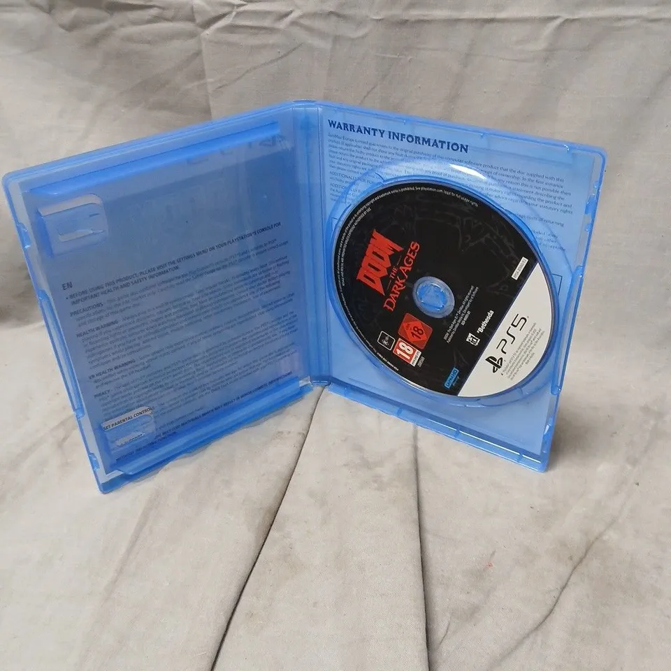 DOOM: THE DARK AGES – PS5 GAME (DISC INCLUDED)