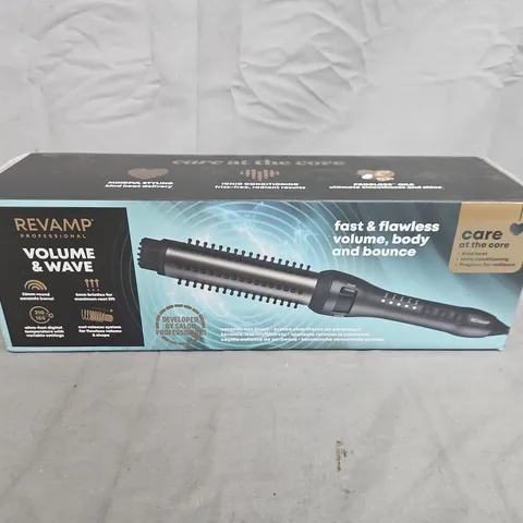 REVAMP PROFESSIONAL VOLUME & WAVE HOT BRUSH – 32MM CERAMIC BARREL (BOXED)