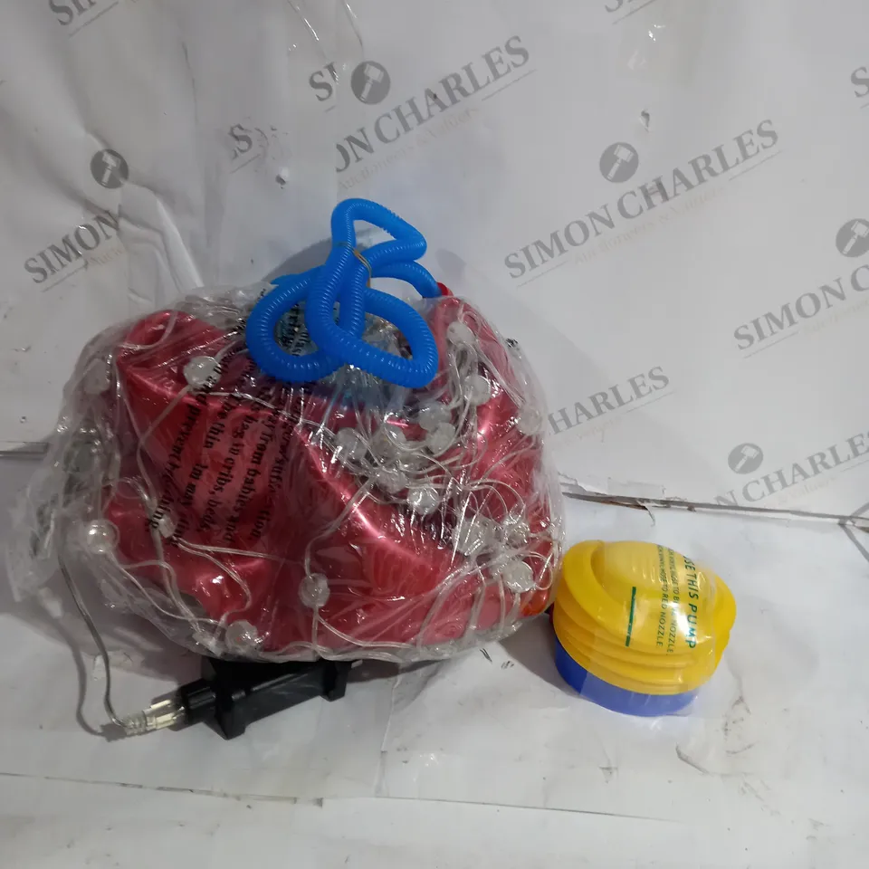 BOXED MR CHRISTMAS INDOOR OUTDOOR INFLATABLE BAUBLE AND STAND