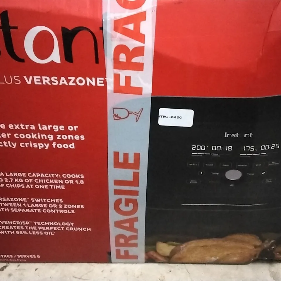 INSTANT VORTEX PLUS VERSAZONE AIR FRYER 8.5L