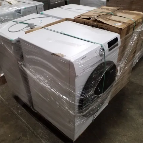 PALLET OF APPROXIMATELY 4 UNPROCESSED RAW RETURN WHITE GOODS TO INCLUDE