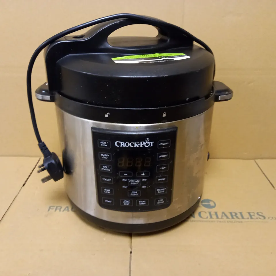 CROCKPOT EXPRESS PRESSURE MULTI COOKER
