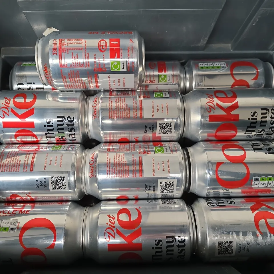 APPROXIMATELY 20 DIET COKE CANS (20X330ML) - COLLECTION ONLY
