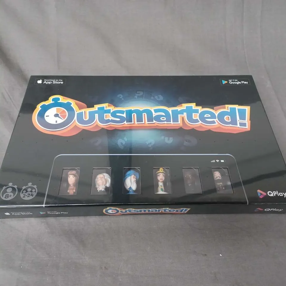 BOXED AND SEALED OUTSMARTED BOARD GAME