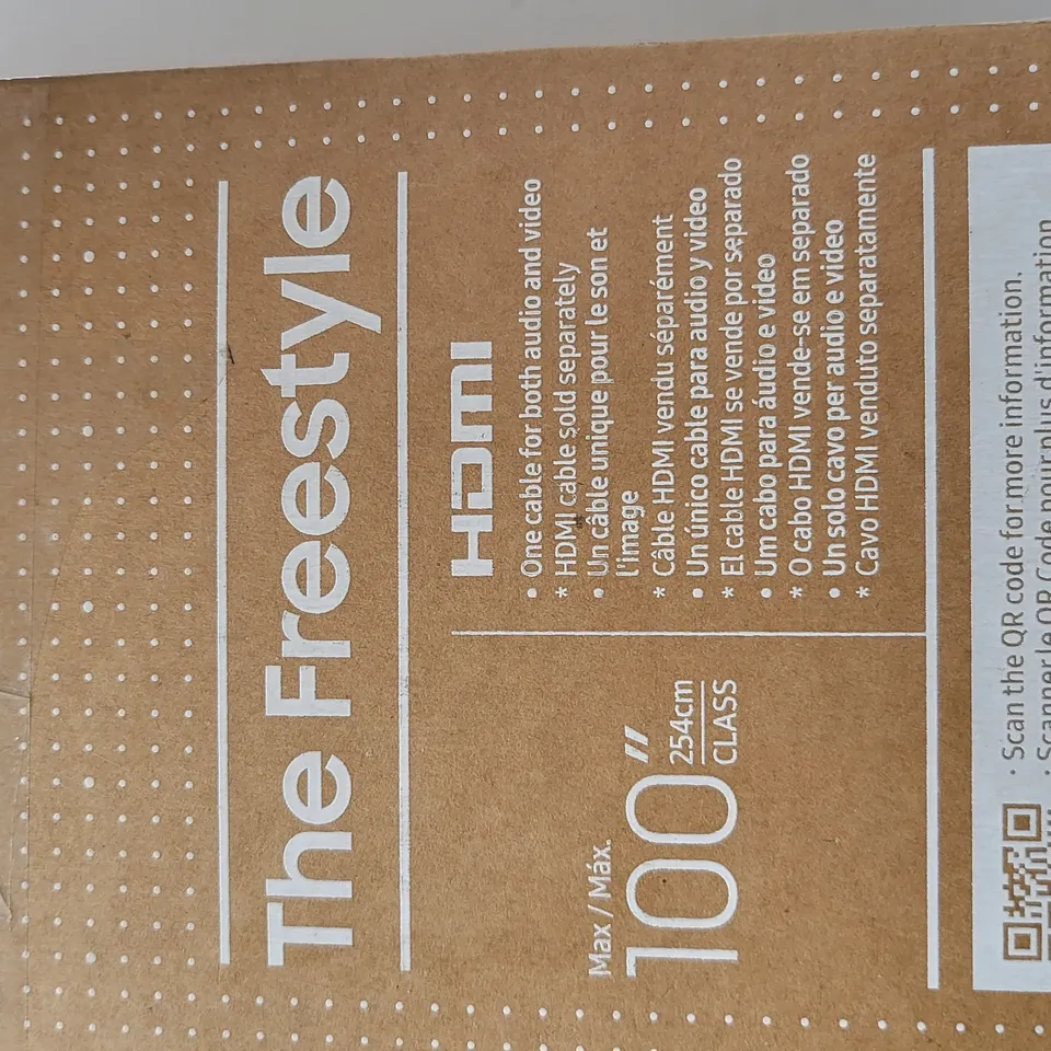 SAMSUNG THE FREESTYLE FULL HD HDR SMART TV LED PROJECTOR LSP3B RRP £999
