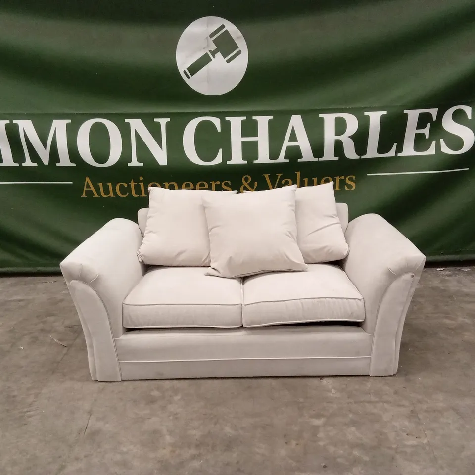 DURY FABRIC 2 SEATER SCATTER BACK SOFA RRP £479