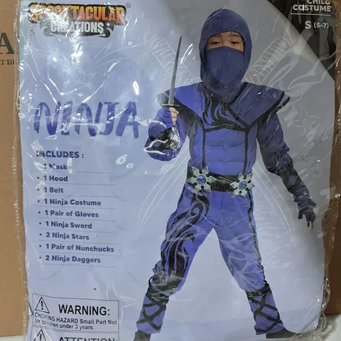 CHILDS NINJA COSTUME - S 5-7