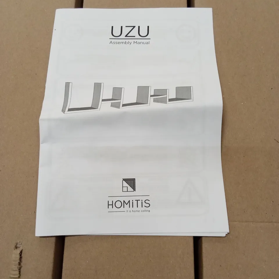 BOXED UZU SHELF //ANTHRACITE 