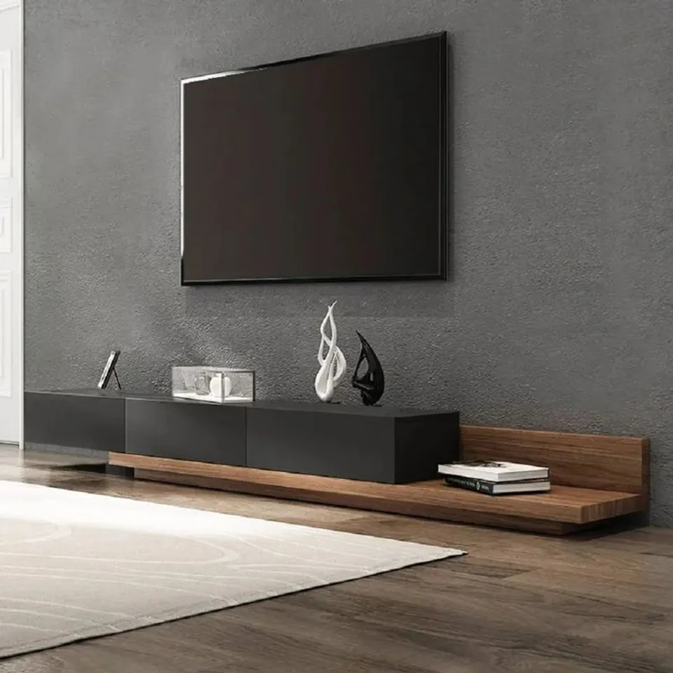 BOXED ASSELINE TV STAND UPTO 75"