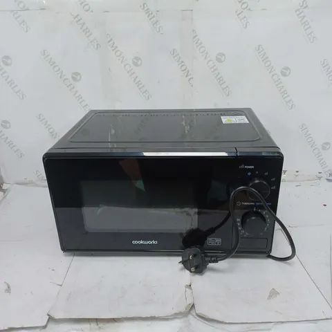 BOXED COOKWOKRS 700W BLACK MICROWAVE 