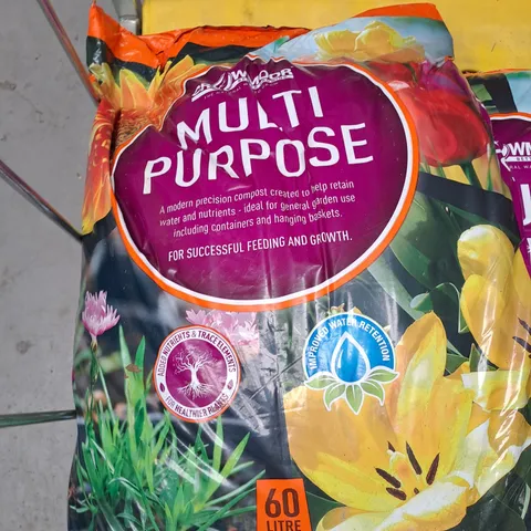 GROWMOOR MULTI PURPOSE COMPOST - 60L