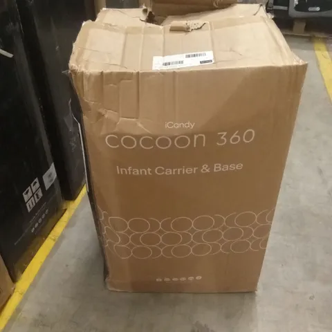 BOXED ICANDY COCOON 360 INFANT CARRIER AND BASE 
