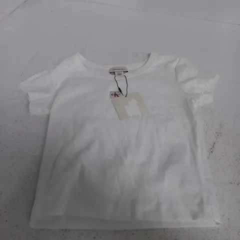 CALVIN KLEIN JEANS T-SHIRT – WHITE, XS