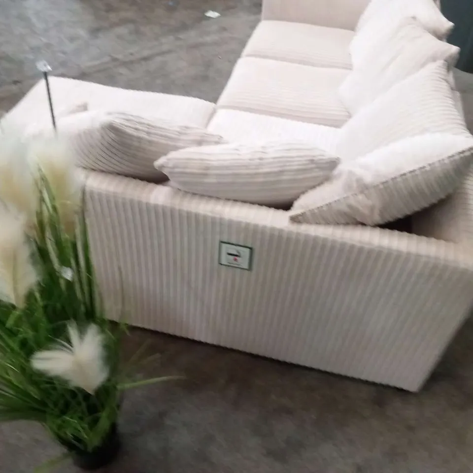 DESIGNER ELLARIA MISTY FABRIC CORNER SOFA