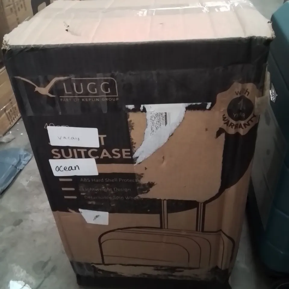 BOXED LUGG 40CM JETSET SUITCASE OCEAN