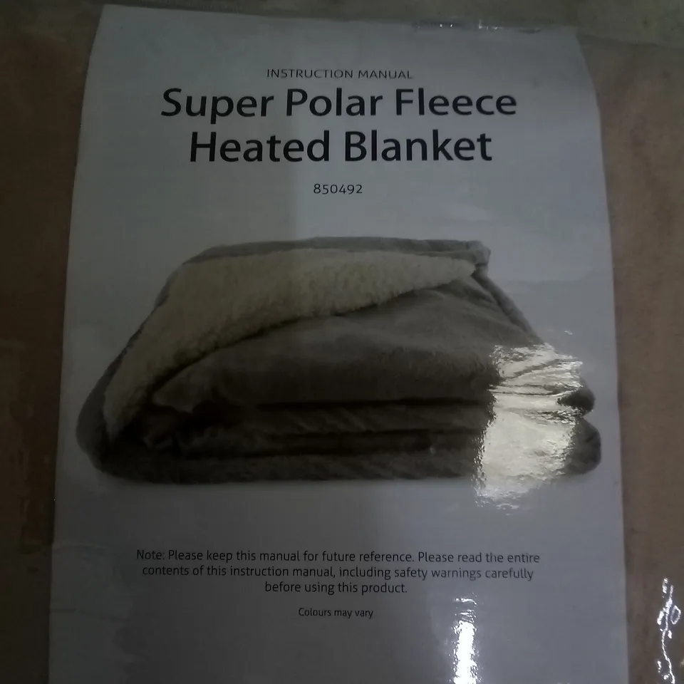 SUPER POLAR FLEECE 160 X 120 CM BLANKET ROSE