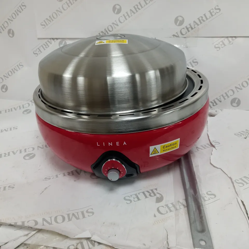 LINEA BBQ GRILL IN RED 