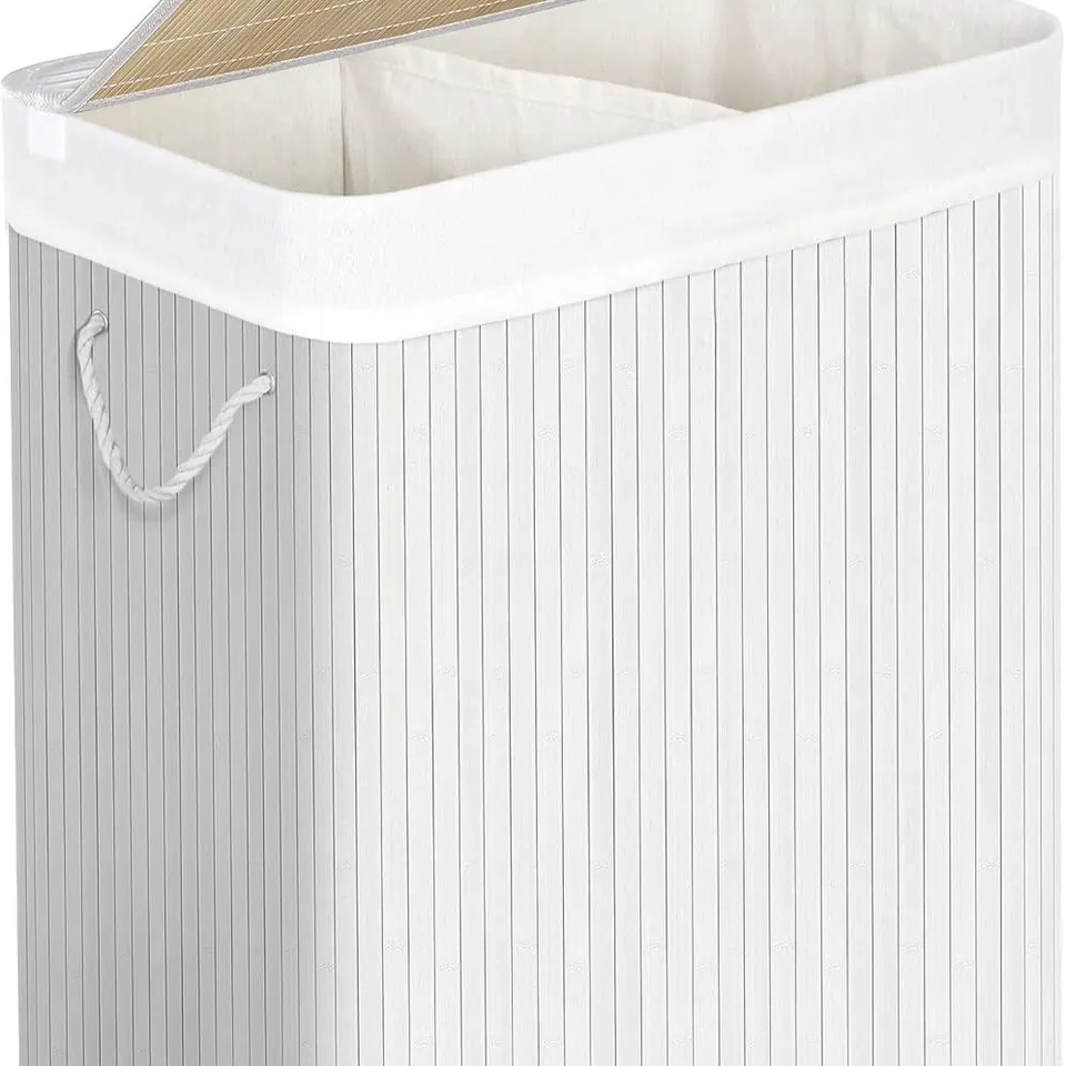 BOXED SONGMICS LAUNDRY BASKET WITH LID