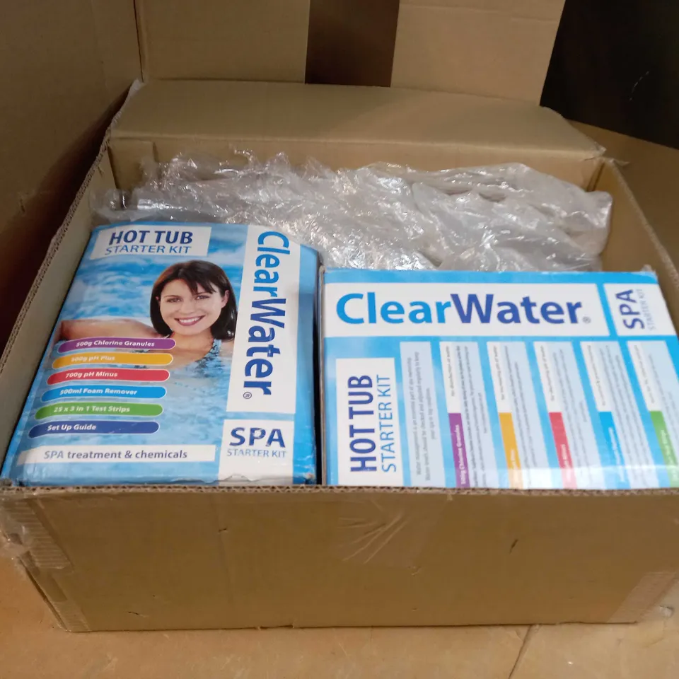 SET OF 2 CLEARWATER HOT TUB STARTER KITS