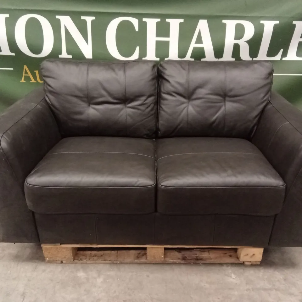 ARDEN ITALIAN LEATHER 2 SEATER SOFA RRP £1299
