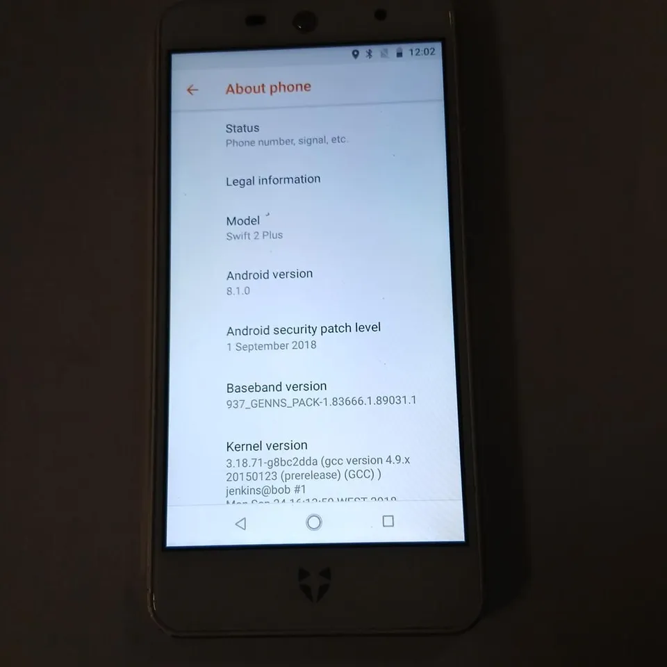 WILEYFOX SWIFT 2 PLUS SMARTPHONE – GOLD