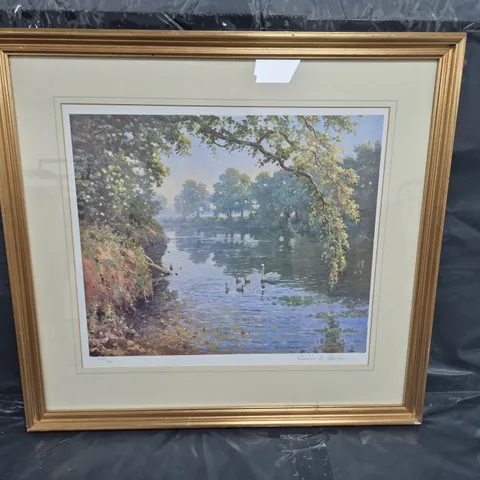 JAMES D PRESTON FRAMED LIMITED EDITION ART PRINT (476/500)
