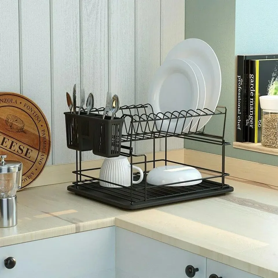 BOXED LOVETT 2 TIER DISH RACK BOTTOM TRAY