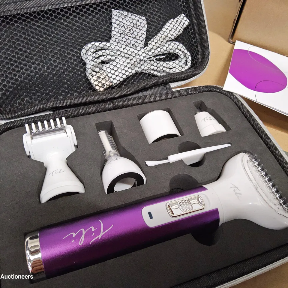 TILI 5-IN-1 MULTI-FUNCTION HAIR REMOVAL KIT PURPLE