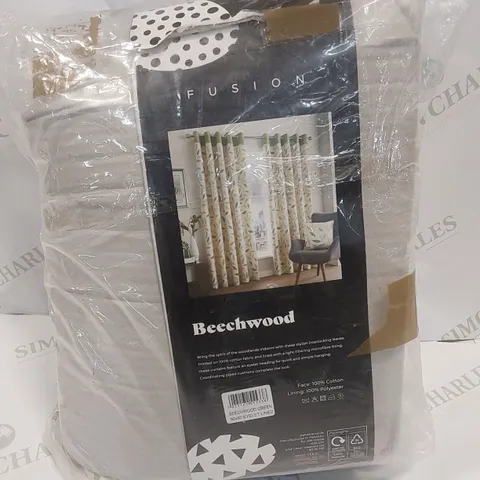 BAGGED EYELET SHEER CURTAINS // SIZE: 90 X 90"